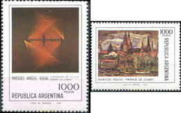 283568 MNH ARGENTINA 1981 PINTURA - Oblitérés