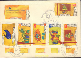 496212 MNH ARGENTINA 1995 NAVIDAD - Gebruikt