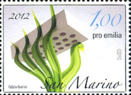 289856 MNH SAN MARINO 2012 AYUDA ALAS VICTIMAS DEL SEISMO DE MAYO 2012 - Oblitérés