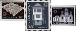 294240 MNH YUGOSLAVIA 1975 AÑO INTERNACIONAL DE LA PROTECCION DEL PATRIMONIO ARQUITECTOCULTURAL - Collections, Lots & Séries