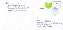 Portugal Correio Verde Cover - Lettres & Documents
