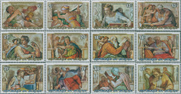 297904 MNH BURUNDI 1975 NAVIDAD. 500 ANIVERSARIO DEL NACIMIENTO DE MIGUEL ANGEL - Unused Stamps