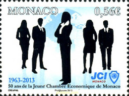 304019 MNH MONACO 2013 CAMARA DE COMERCIO - Sonstige & Ohne Zuordnung