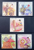 India 2018 Handicrafts Of India 5v SET MNH - Other & Unclassified