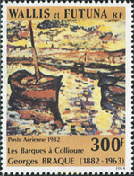 310532 MNH WALLIS Y FUTUNA 1982 100 ANIVERSARIO DEL NACIMIENTO DEL PINTOR GEORGES BRAQUE (1882-1963) - Usados