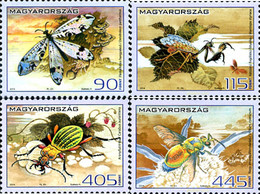 325722 MNH HUNGRIA 2014 INSECTOS - Used Stamps