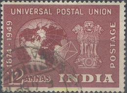 662035 USED INDIA 1949 75 ANIVERSARIO DE LA UPU - Unused Stamps