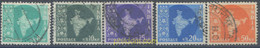 662052 USED INDIA 1957 MAPA DE LA INDIA - Unused Stamps