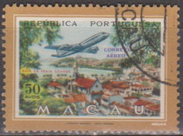MACAU - 1960,  CORREIO AÉREO - Vistas De Macau,  50 A.  D.14 1/2  (o)  MUNDIFIL Nº 16 - Poste Aérienne