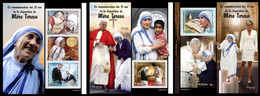 Djibouti  2022 Mother Teresa. (431) OFFICIAL ISSUE - Mère Teresa