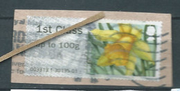 GROSBRITANNIEN GRANDE BRETAGNE GB 2014 POST&GO SPRING BLOOMS:LESSER CELANDINE 1ST CS Up To 100g PAPER SG FS96 MI ATM 84 - Post & Go (distribuidores)