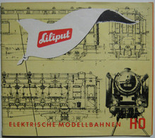 LILIPUT Katalog 1960 Preisliste Deutsch Niederländisch LILIPUT Catalogus 1960 Prijslijst Duits Nederlands - Altri & Non Classificati