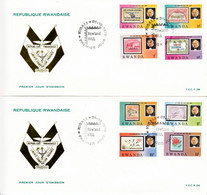 Rwanda Ocb Nr:  FDC 946 - 953  (zie  Scan Als Voorbeeld ) - 1970-1979