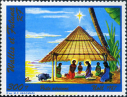 348765 MNH WALLIS Y FUTUNA 1987 NAVIDAD - Used Stamps