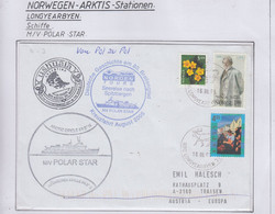 Spitsbergen Cover  Ship Visit MV Polar Star "von Pol Zu Pol"  Ca Longyearbyen & Ushuaia 2005 (LO214B) - Expéditions Arctiques