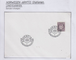 Spitsbergen Cover  Avent-Bay  Ca Longyearbyen 22.2.1996 (LO217B) - Expéditions Arctiques