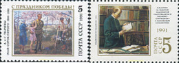 358087 MNH UNION SOVIETICA 1991 PERSONAJE - Sammlungen
