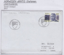 Spitsbergen Cover Ca Longyearbyen Lokalstyre 1.1.2001 (LO220A) - Estaciones Científicas Y Estaciones Del Ártico A La Deriva