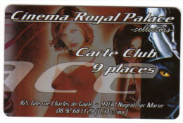 FRANCE CARTE CINEMA ROYAL PALACE NOGENT SUR MARNE - Movie Cards