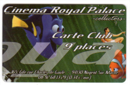 FRANCE CARTE CINEMA ROYAL PALACE NOGENT SUR MARNE - Movie Cards