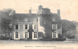 Beaumont Sur Sarthe           72         Château De La Bussonnière     (voir Scan) - Beaumont Sur Sarthe