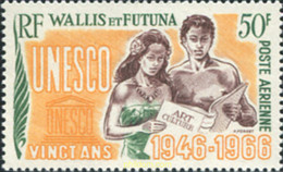 575550 MNH WALLIS Y FUTUNA 1966 UNESCO - Gebruikt