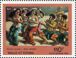 575608 MNH WALLIS Y FUTUNA 1984 PINTURA - Used Stamps