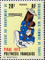 584885 MNH POLINESIA FRANCESA 1973 SOLARIDAD CON LA MUJERES DE TAHITI - Used Stamps