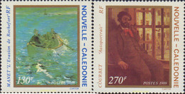 589168 MNH NUEVA CALEDONIA 1989 PINTURAS - Gebraucht