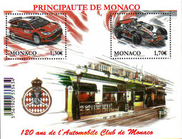 242456 MNH MONACO 2009 120 ANIVERSARIO DEL AUTOMOVIL CLUB DE MÓNACO - Sonstige & Ohne Zuordnung