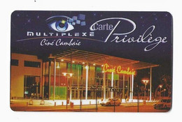 REUNION CARTE CINEMA MULTIPLEX CINE CAMBAIE SAINT PAUL - Reunion