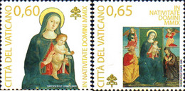 240358 MNH VATICANO 2009 NAVIDAD - Usados