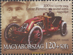 229424 MNH HUNGRIA 2006 CARRERA AUTOMOVILISTICA - Gebraucht