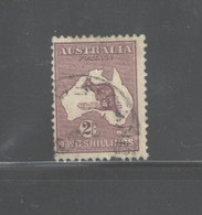 AUSTRALIA  1913;  2 Shilling,  #11 USED, NO THIN, NO PINHOLES,etc C.V.=$140.00 - Oblitérés