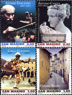 220122 MNH SAN MARINO 2007 PERSONALIDAD - Oblitérés