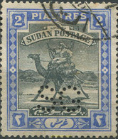 678566 USED SUDAN 1912 SELLOS DE SERVICIO. PERFORADOS (AS)/(SG) - Autres & Non Classés