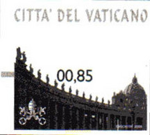 213970 MNH VATICANO 2008 ETIQUETAS AUTOMATICAS - Gebruikt