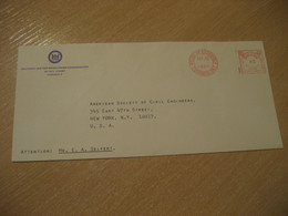 TORONTO 1968 Water Resources Commision Eau Meter Mail Cancel Cover CANADA Environment Energy Energie - Water