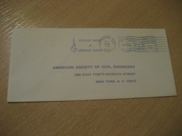 BANGOR 1969 Excellent Water In Abundant Supply Eau Meter Mail Cancel Cover USA Environment Energy Energie - Water