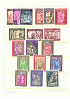 G61  -  ANDORRA FRANCESE  /   RACCOLTA 6 SERIE COMPLETE NUOVE** MNH TEMATICA "DIPINTI ARTE RELIGIOSA" - Collections