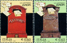 215498 MNH ITALIA 2008 EUROPA CEPT 2008 CARTAS - Autres & Non Classés