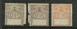 France  Sociaux Fiscaux Retraites Ouvrières Et Paysannes N° 38 à 40  Type 1915 Neufs  *  *  B/TB Voir Scans  Soldé ! ! ! - Unused Stamps