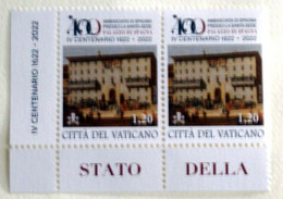 VATICAN 2022, CENTENARY PALAZZO DI SPAGNA  MNH** - Unused Stamps
