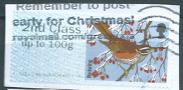 GROSBRITANNIEN GRANDE BRETAGNE GB POST&GO 2015 WINTER FUR AND FEATHERS:REDWING 2Nd CLASS Up To 100g PAPER SG FS144 - Post & Go (distribuidores)