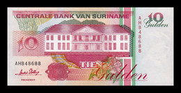 Surinam Suriname 10 Gulden 1996 Pick 137b SC UNC - Suriname