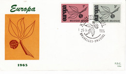 Belgie - Belgique : OCB Nr FDC 1342 - 1343  (zie  Scan) - 1951-1960