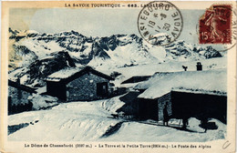 CPA LANSLEBOURG - Le Dome De Chasseforet - La Turre Et La (438530) - Val Cenis