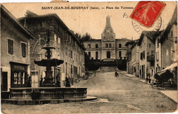 CPA St-JEAN-de-BOURNAY - Place Des Terreaux (433958) - Saint-Jean-de-Bournay