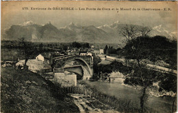 CPA Env. De GRENOBLE - Les Ponts De CLAIX Et Le Massif De La (434350) - Claix