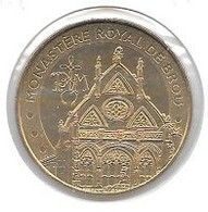 Médaille Touristique, Monnaie De Paris  2016, Ville, MONASTERE  ROYAL  DE  BROU, BOURG-EN-BRESSE  ( 01 ) - 2016